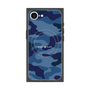 プレミアムスクエアケース with MagSafe［ Camouflage - Blue ］