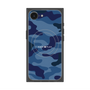 プレミアムスクエアケース with MagSafe［ Camouflage - Blue ］