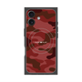 プレミアムスクエアケース with MagSafe［ Camouflage - Red ］