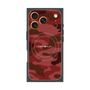 プレミアムスクエアケース with MagSafe［ Camouflage - Red ］