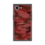 プレミアムスクエアケース with MagSafe［ Camouflage - Red ］
