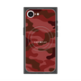 プレミアムスクエアケース with MagSafe［ Camouflage - Red ］