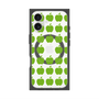 プレミアムスクエアケース with MagSafe［ Apple - Green ］