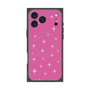 プレミアムスクエアケース with MagSafe［ Glitter - Pink ］