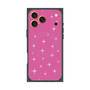 プレミアムスクエアケース with MagSafe［ Glitter - Pink ］