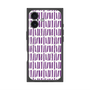 プレミアムスクエアケース with MagSafe［ Nordic - Purple ］