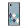 プレミアムスクエアケース with MagSafe［ Nordic Argyle - Blue ］