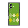 プレミアムスクエアケース with MagSafe［ Nordic Argyle - Green ］