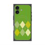 プレミアムスクエアケース with MagSafe［ Nordic Argyle - Green ］
