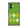 プレミアムスクエアケース with MagSafe［ Nordic Argyle - Green ］