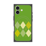 プレミアムスクエアケース with MagSafe［ Nordic Argyle - Green ］