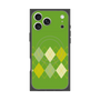 プレミアムスクエアケース with MagSafe［ Nordic Argyle - Green ］