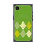 プレミアムスクエアケース with MagSafe［ Nordic Argyle - Green ］