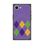 プレミアムスクエアケース with MagSafe［ Nordic Argyle - Purple ］