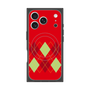プレミアムスクエアケース with MagSafe［ Nordic Argyle - Red ］