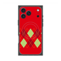 プレミアムスクエアケース with MagSafe［ Nordic Argyle - Red ］