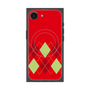 プレミアムスクエアケース with MagSafe［ Nordic Argyle - Red ］