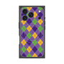 プレミアムスクエアケース with MagSafe［ Argyle - Purple ］