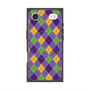 プレミアムスクエアケース with MagSafe［ Argyle - Purple ］