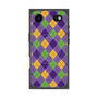 プレミアムスクエアケース with MagSafe［ Argyle - Purple ］