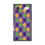 プレミアムスクエアケース with MagSafe［ Argyle - Purple ］