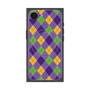 プレミアムスクエアケース with MagSafe［ Argyle - Purple ］