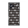 プレミアムスクエアケース with MagSafe［ Argyle - Black ］