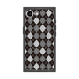 プレミアムスクエアケース with MagSafe［ Argyle - Black ］