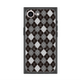 プレミアムスクエアケース with MagSafe［ Argyle - Black ］