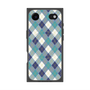 プレミアムスクエアケース with MagSafe［ Argyle - Blue ］