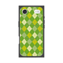 プレミアムスクエアケース with MagSafe［ Argyle - Green ］