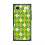 プレミアムスクエアケース with MagSafe［ Argyle - Green ］