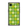 プレミアムスクエアケース with MagSafe［ Argyle - Green ］