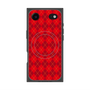 プレミアムスクエアケース with MagSafe［ Argyle - Red ］