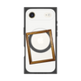 プレミアムスクエアケース with MagSafe［ Photo Frame - White ］