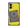 プレミアムスクエアケース with MagSafe［ Photo Frame - Yellow ］