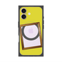プレミアムスクエアケース with MagSafe［ Photo Frame - Yellow ］