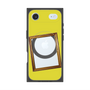プレミアムスクエアケース with MagSafe［ Photo Frame - Yellow ］