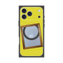 プレミアムスクエアケース with MagSafe［ Photo Frame - Yellow ］