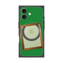 プレミアムスクエアケース with MagSafe［ Photo Frame - Green ］