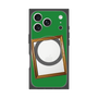 プレミアムスクエアケース with MagSafe［ Photo Frame - Green ］