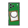 プレミアムスクエアケース with MagSafe［ Photo Frame - Green ］