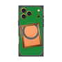 プレミアムスクエアケース with MagSafe［ Photo Frame - Green ］