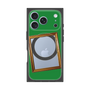 プレミアムスクエアケース with MagSafe［ Photo Frame - Green ］
