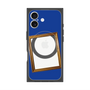 プレミアムスクエアケース with MagSafe［ Photo Frame - Blue ］