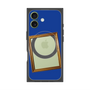 プレミアムスクエアケース with MagSafe［ Photo Frame - Blue ］