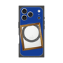 プレミアムスクエアケース with MagSafe［ Photo Frame - Blue ］