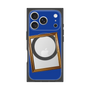 プレミアムスクエアケース with MagSafe［ Photo Frame - Blue ］
