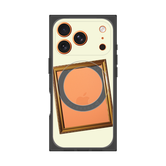プレミアムスクエアケース with MagSafe［ Photo Frame - Ivory ］