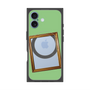 プレミアムスクエアケース with MagSafe［ Photo Frame - Light Green ］